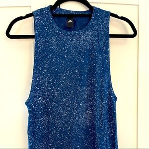 Adidas Sleeveless Top XS Blue